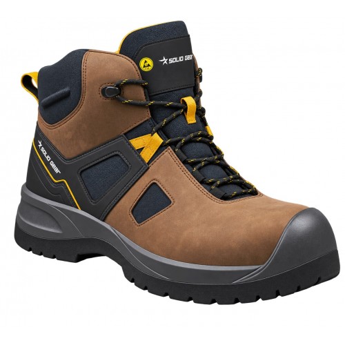 Solid Gear Essence Mid Brown Safety Boots SG73204 Solid Gear Essence Mid Brown Safety Boots SG73204
